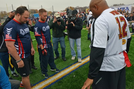 Veteran Amputee Team rumbles with Washington Redskins & NFL alumni, Article