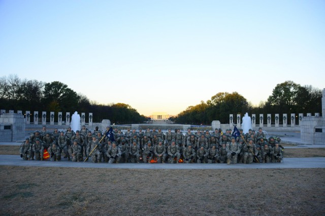 Soldiers ruck to fill shelves and hearts