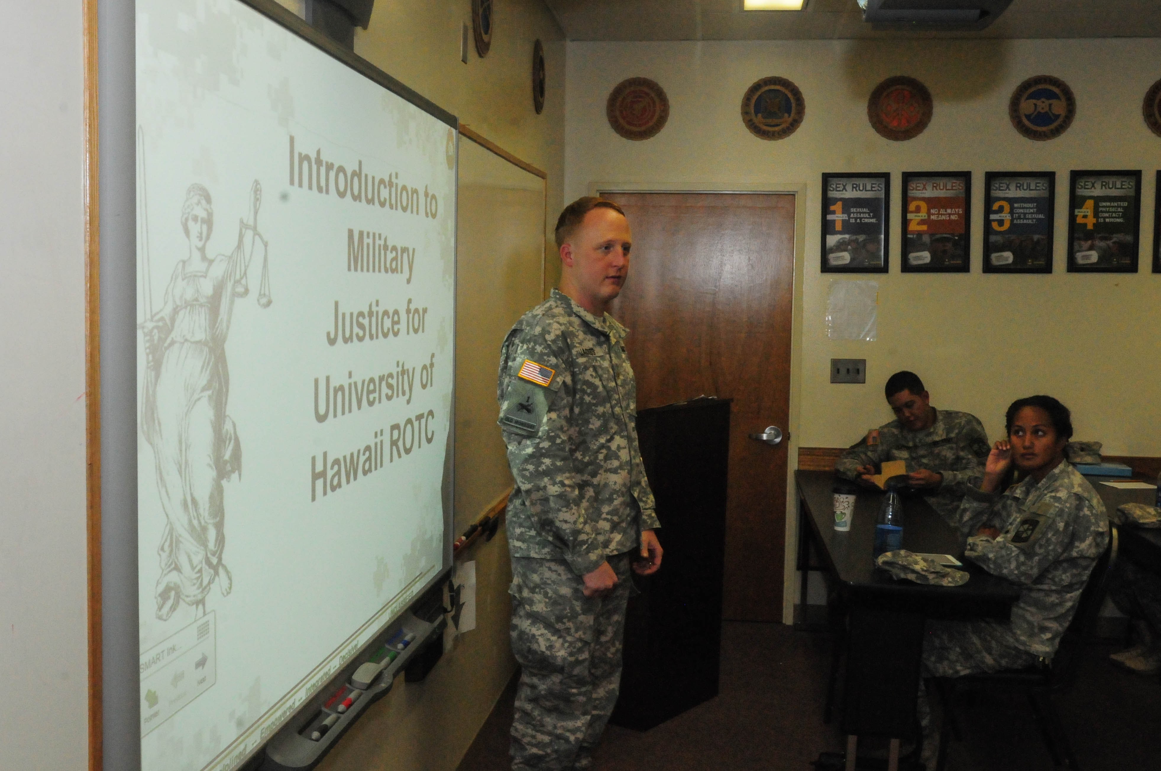 2nd SBCT, 25th ID Judge Advocate teaches at UH-Manoa | Article | The United  States Army