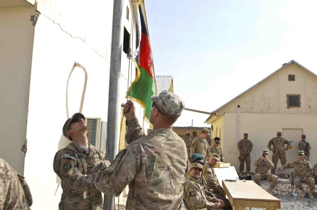 Raising the Flag