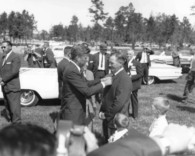 From jubilation to sorrow - President Kennedy's historic celebration at Greers Ferry Dam followed by tragedy in Dallas