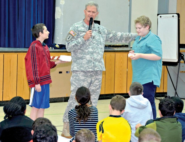 Fueling the Future: USAREUR leader helps encourage healthy lifestyle