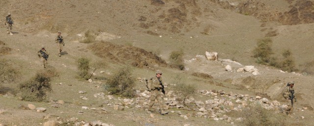 Outside the Wire at FOB Torkham