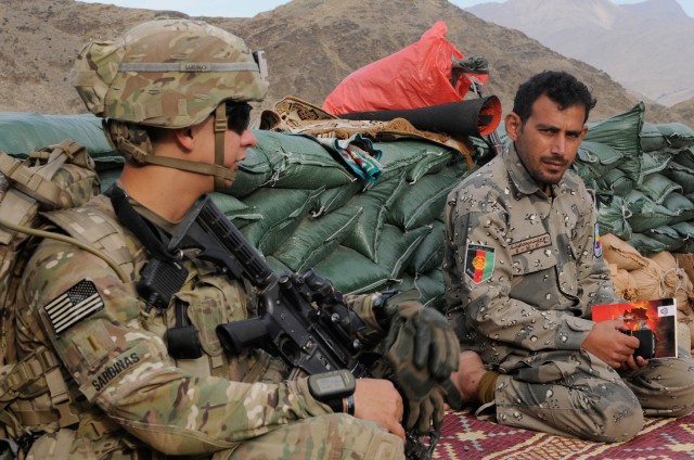 Outside the Wire at FOB Torkham