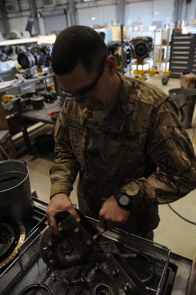 Bravo Company, 277th ASB, maintainers