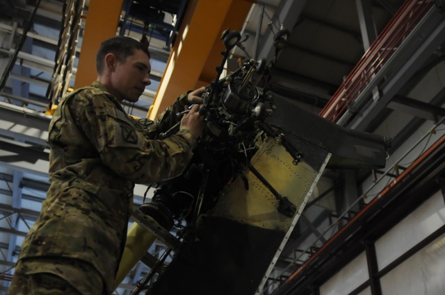 Bravo Company, 277th ASB, maintainers