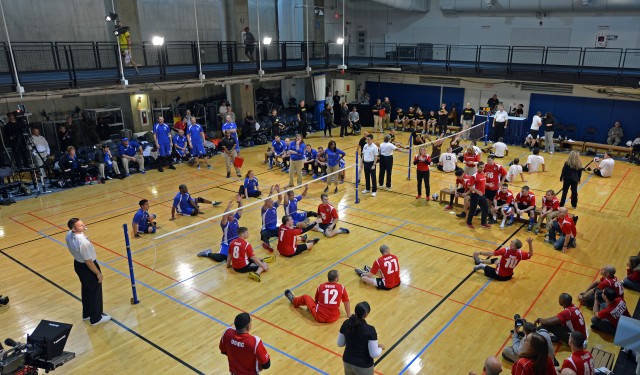 Pentagon hosts 3rd Annual Joint Services Sitting Volleyball Tournament