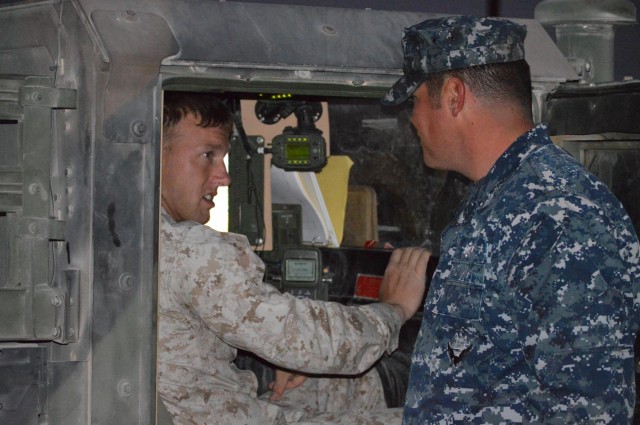 Marines evaluate joint-service communication equipment at NIE 14.1