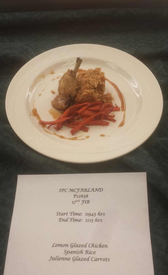 Thunderbolt soldier named I Corps Cook of the Year