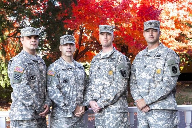 Four Soldiers compete for MDW career counselor of the year