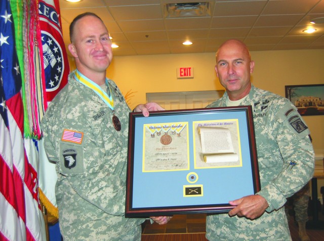 Infantry family service recognized
