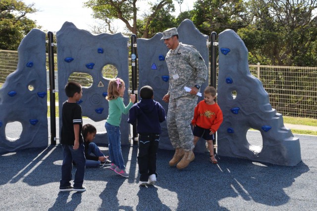 US Army soldiers in Japan Support American Education Week