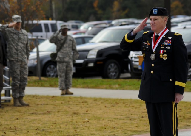 Maj. Gen. Bradley W. May renders final salute