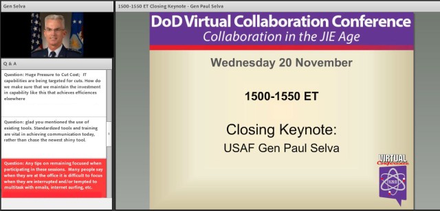 Virtual conference highlights collaboration technology