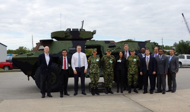 Colombians review Foreign Military Sales case