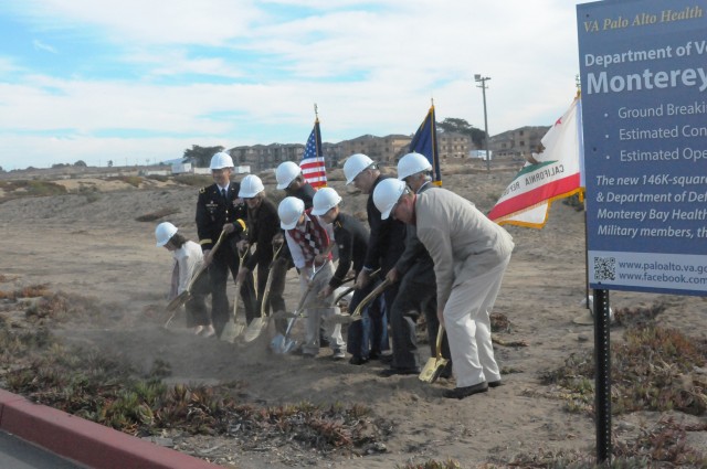 VA and DOD break ground on first integrated clinic in California