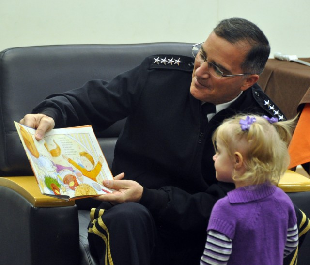 Thanksgiving Story Time with the General