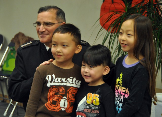Thanksgiving Story Time with the General