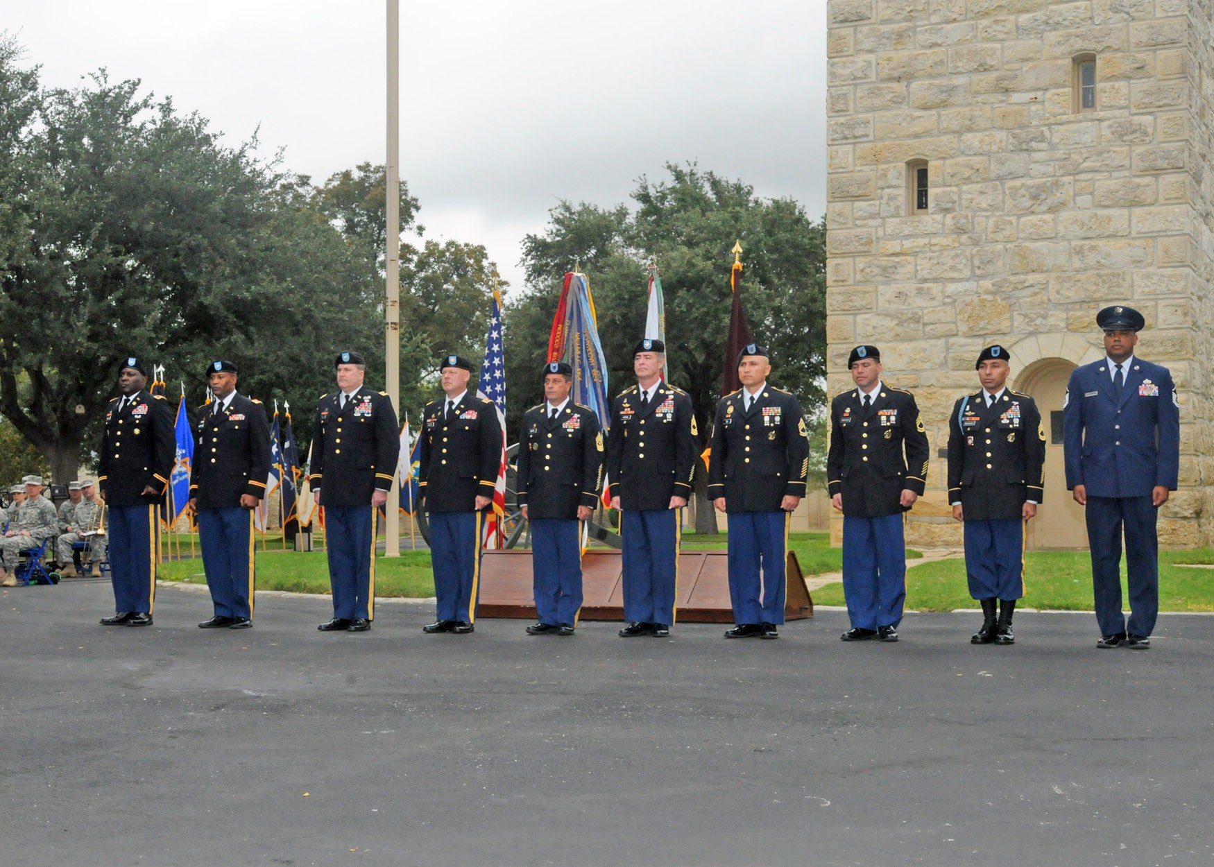 Soldiers, Airman take first step to civilian life as Fort Sam honors ...