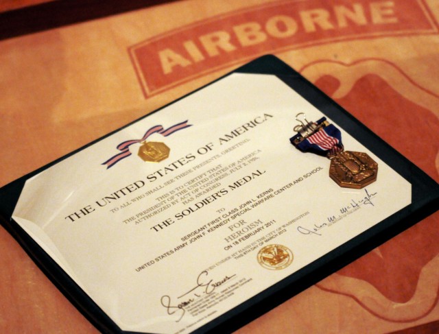 Spartan leader receives rare honor