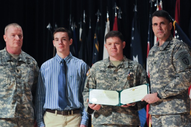 Spartan leader receives rare honor