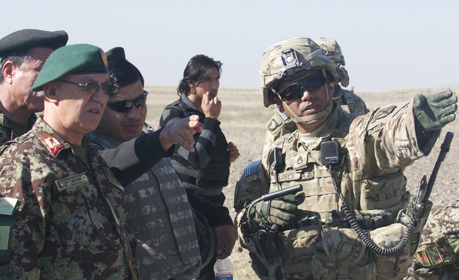 Afghan troops train on mortars | Article | The United States Army