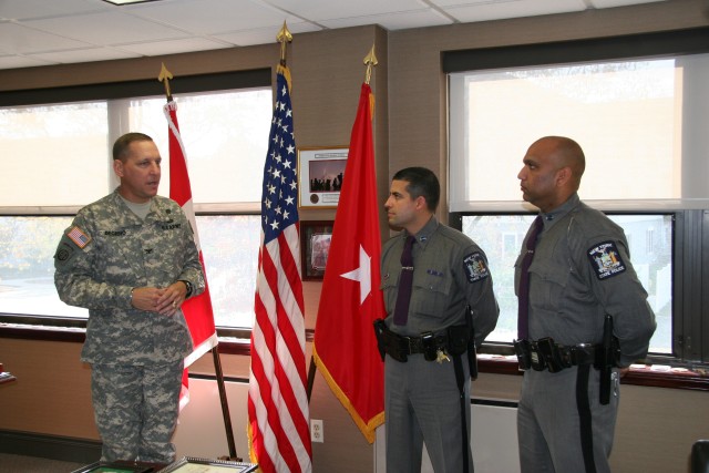 State troopers recognized for service during Hurricane Sandy