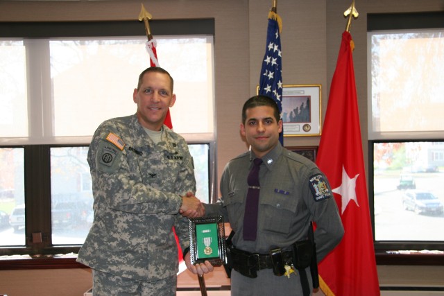Troopers recognized for service during Hurricane Sandy