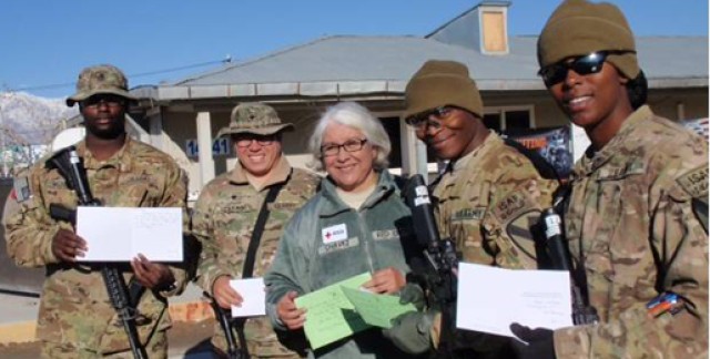 Holiday cards bring love, piece of home to deployed service members