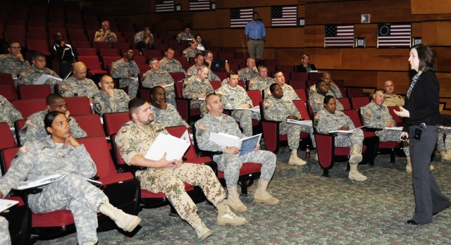 MRT course for sergeants major