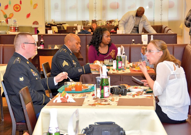 Behind the scenes on Thanksgiving: Celebrating the hardworking dining facility staff