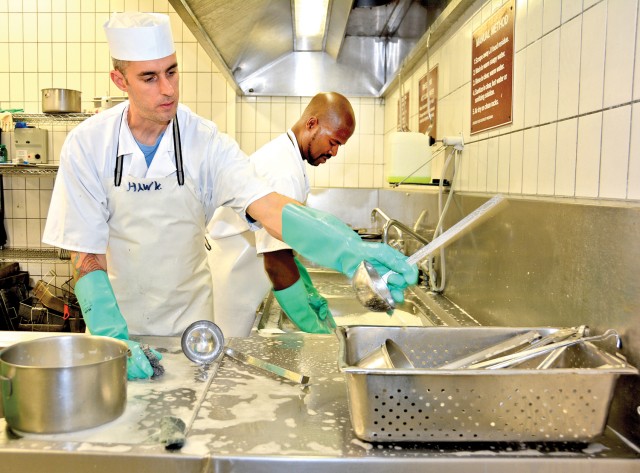 Behind the scenes on Thanksgiving: Celebrating the hardworking dining facility staff
