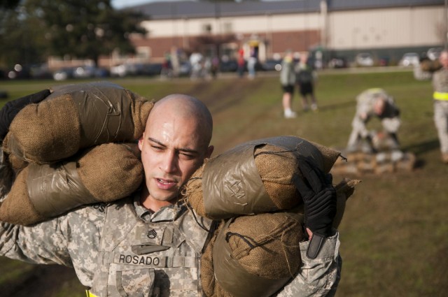 Legionnaires build strong teams through the Iron Legion Challenge