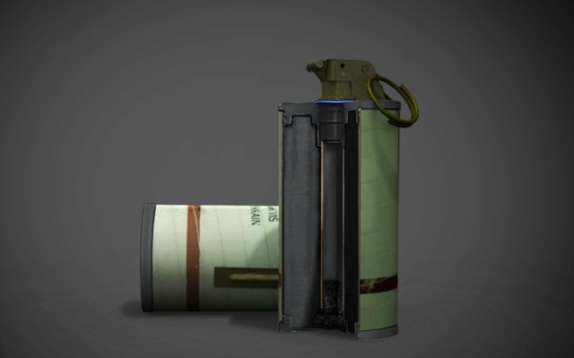 U.S. Army's first bispectral obscurants grenade