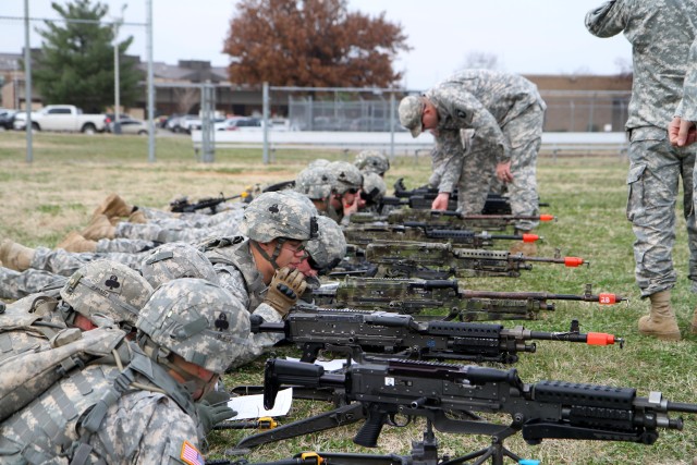 The road to becoming expert infantrymen