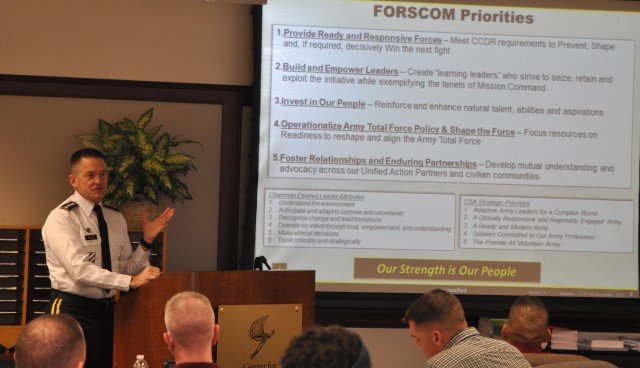 FORSCOM Soldiers, civilians attend high performance development program