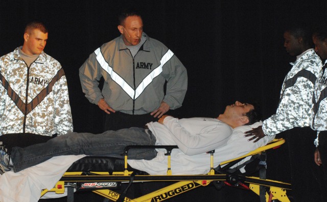Soldiers safety show