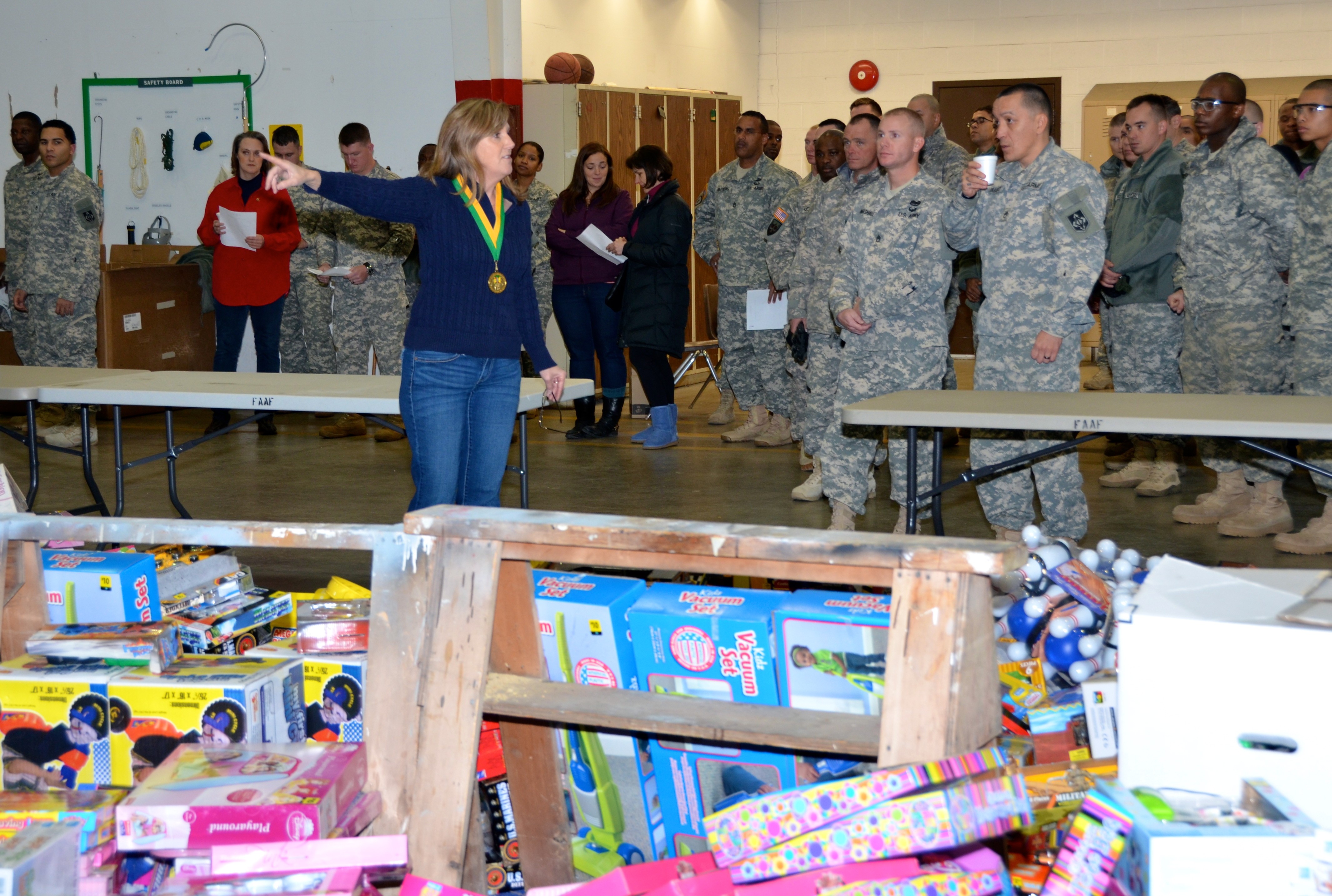 H.E.R.O.E.S. Care Toy Distribution at Fort Leonard Wood Article The