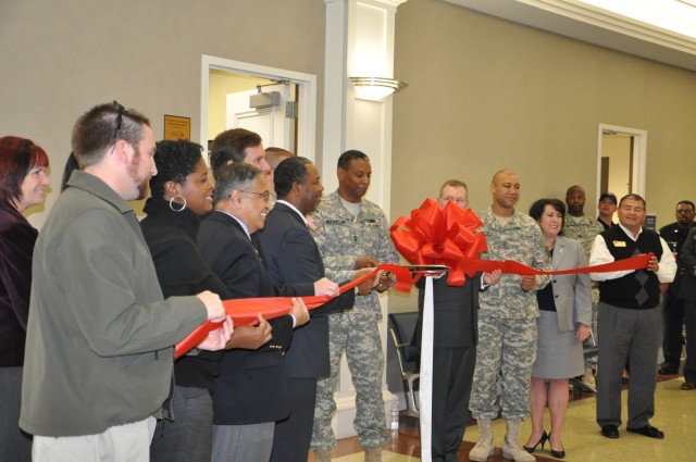 Military hospitality suite at local airport gets facelift