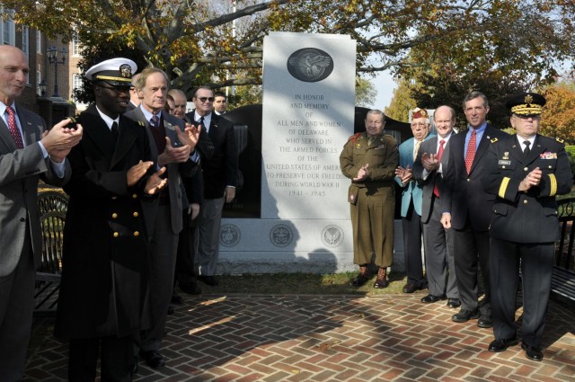 Greatest Generation gets WWII memorial in Delaware