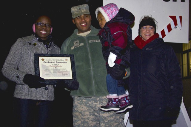 The Bright Family, Military Family of the Year, USAG Ansbach.