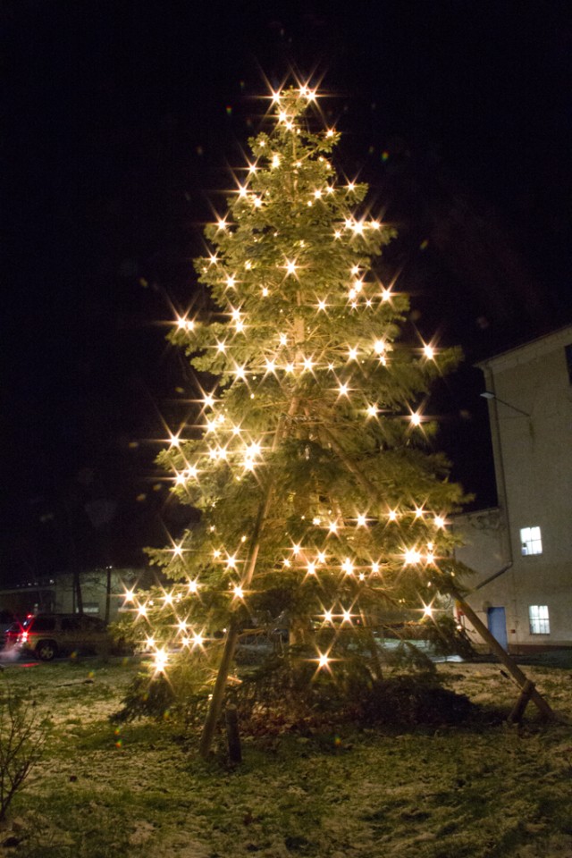 The Christmas Tree of Storck Barracks