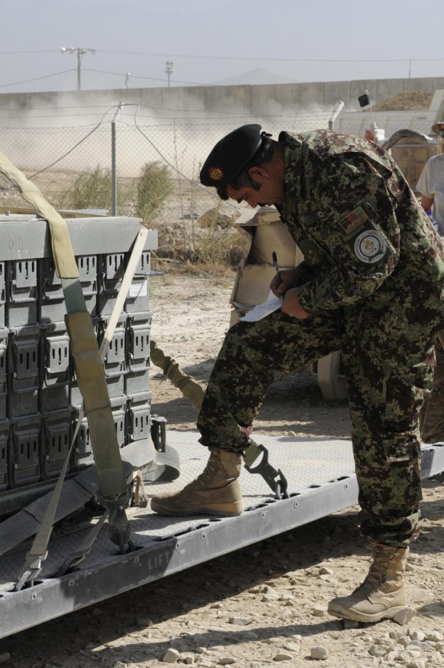 ANA use modern batterfield logisitcs to supply their force