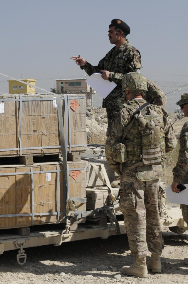 ANA use modern batterfield logisitcs to supply their force
