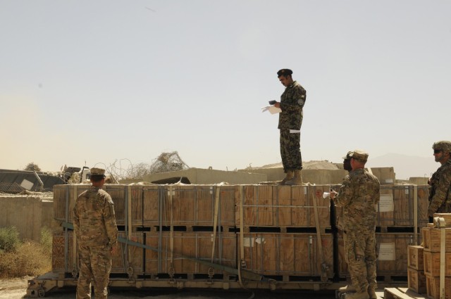 ANA use modern batterfield logisitcs to supply their force