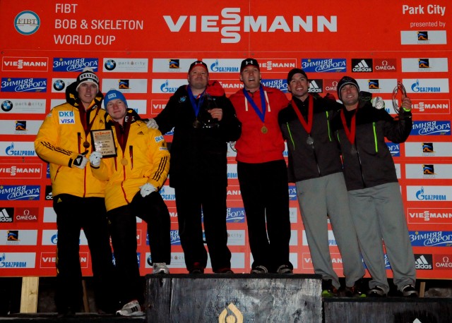 Medals for Two-man bobsled