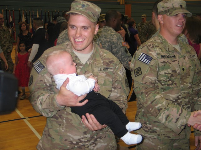 541st Sapper Co. returns