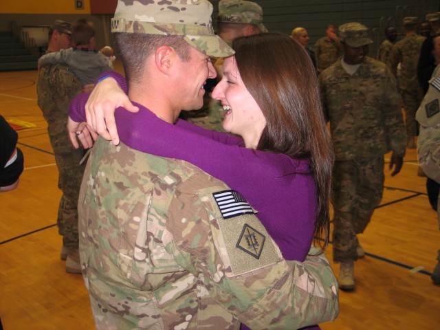 541st Sapper Co. returns