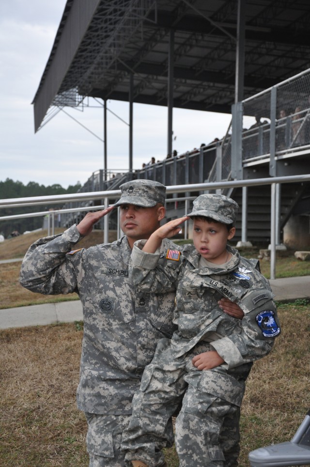 Richard Culliver and Sgt. 1st Class David Schible