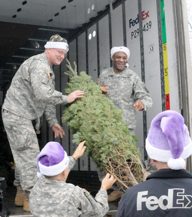 Trees for Troops at Fort Drum 2013